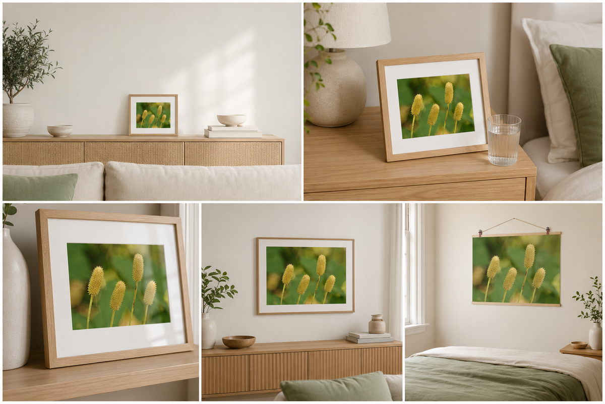 Meadow Spires — Botanisk naturfotografiutskrift